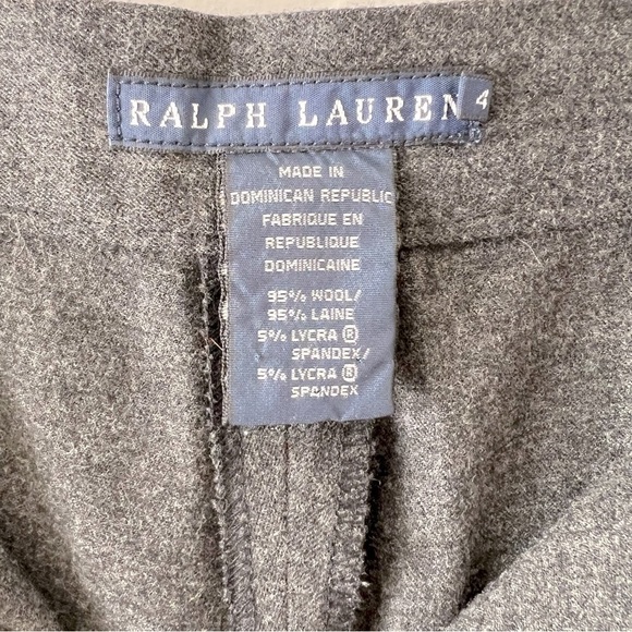 Ralph Lauren Wool Cargo Twill Pants Size 4 - Picture 6 of 8